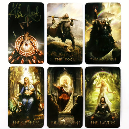 🔮 Familx Rune Oracle – The Ultimate Norse Mythology Tarot Deck! 🔮 80 Cards