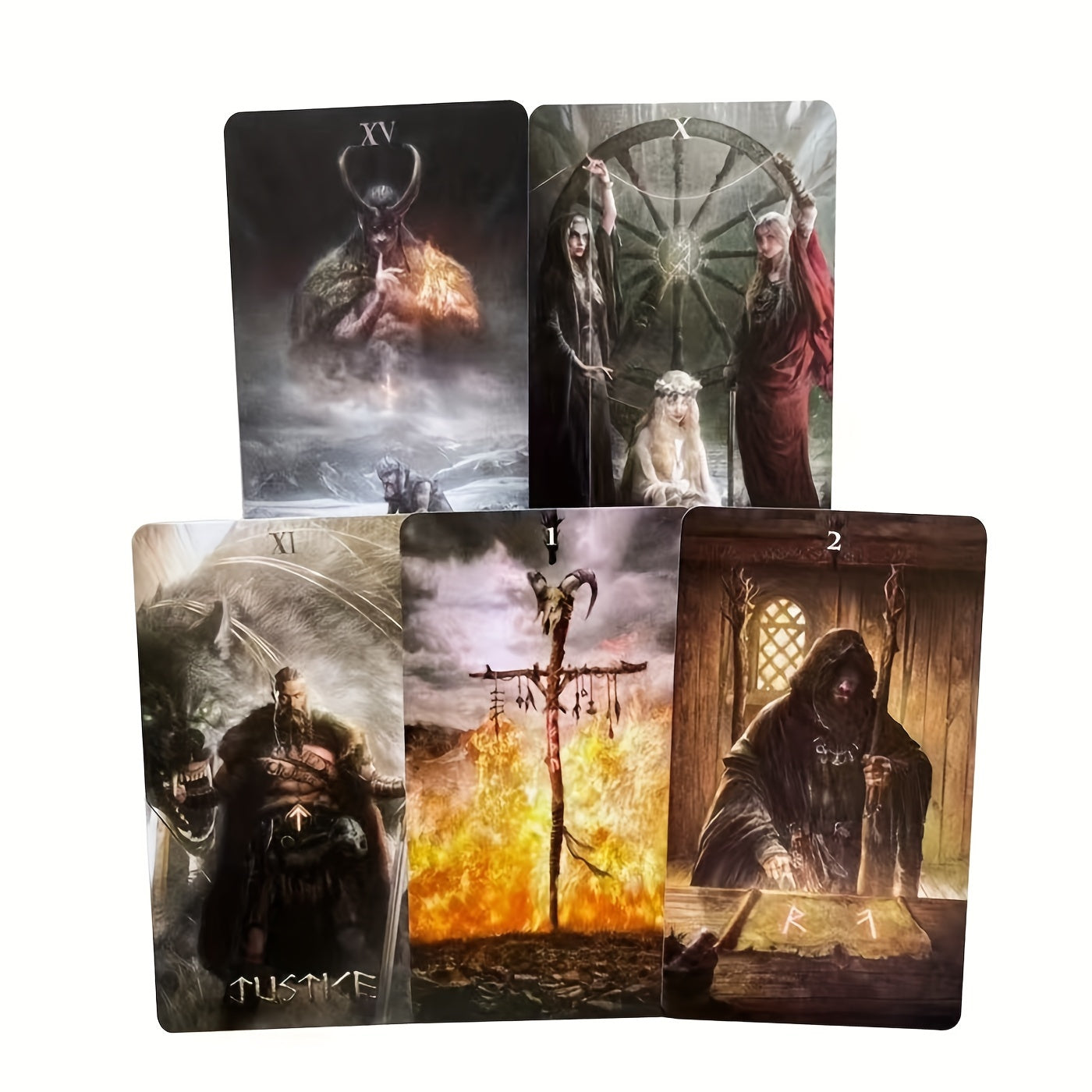 🔮 Familx Rune Oracle – The Ultimate Norse Mythology Tarot Deck! 🔮 80 Cards