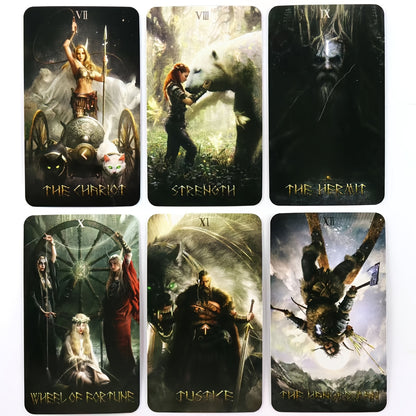 🔮 Familx Rune Oracle – The Ultimate Norse Mythology Tarot Deck! 🔮 80 Cards