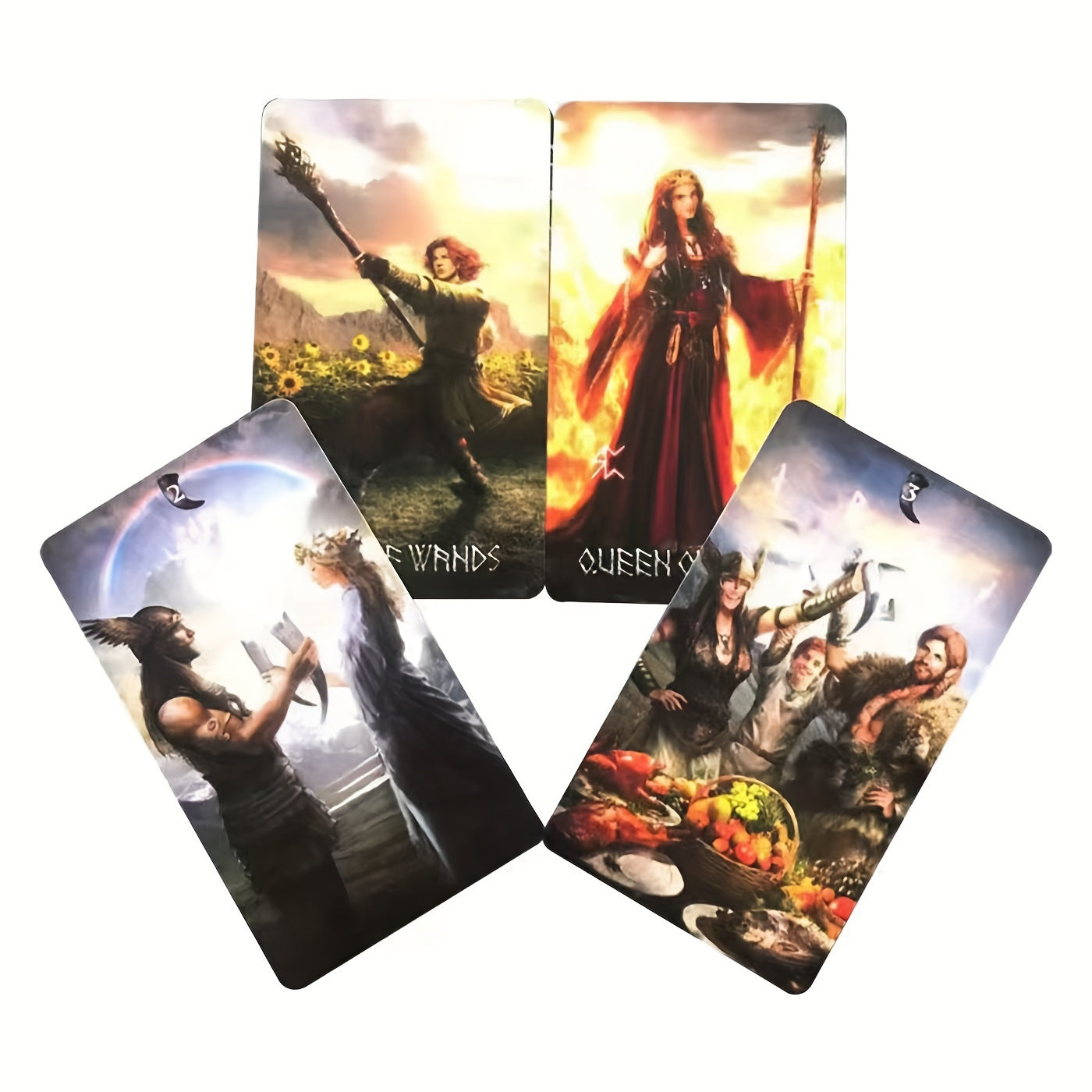 🔮 Familx Rune Oracle – The Ultimate Norse Mythology Tarot Deck! 🔮 80 Cards