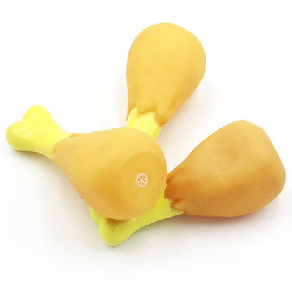 Familx Squeaky Chicken Dog Toys