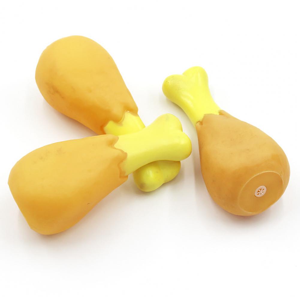 Familx Squeaky Chicken Dog Toys