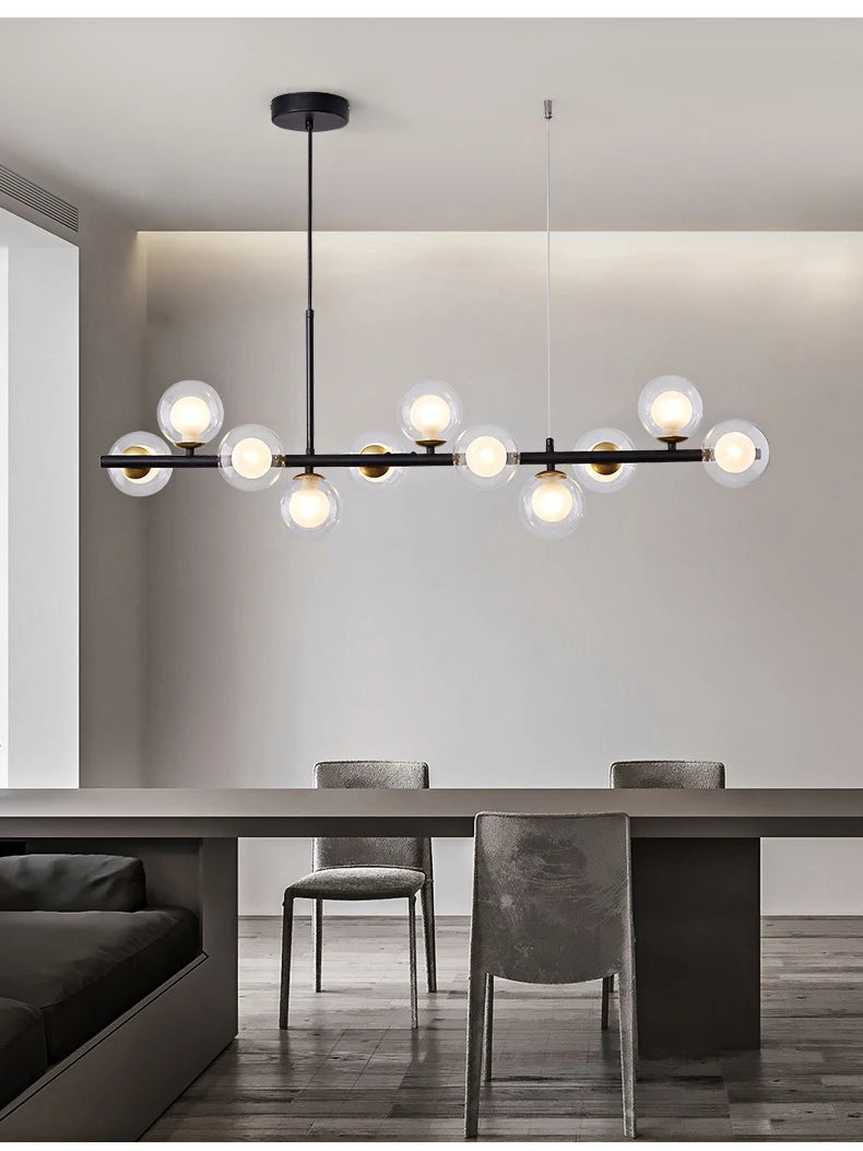 🌟 Familx’s Nordic Modern LED Pendant Gold Light 🌟