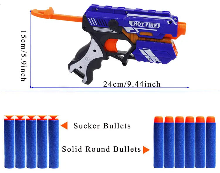 Familx "Nordic Thunder" Soft Bullet Blaster 🌟