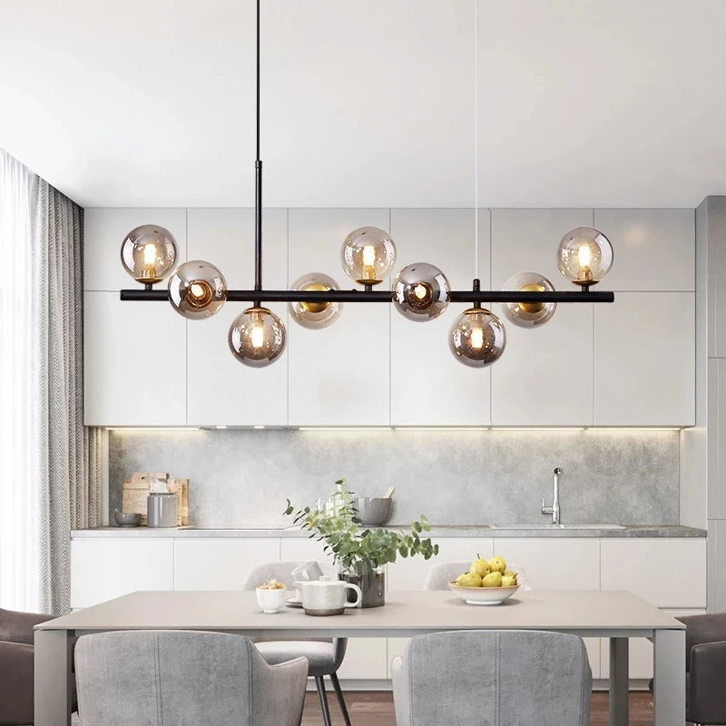 🌟 Familx’s Nordic Modern LED Pendant Gold Light 🌟