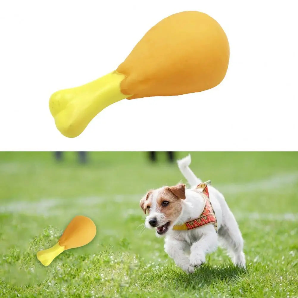 Familx Squeaky Chicken Dog Toys