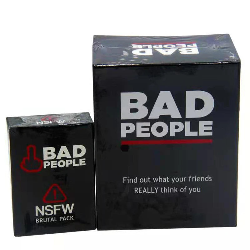 Bad People Party Game And The NSFW Expansion Pack