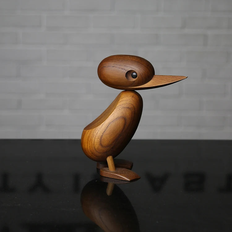 🦆 Familix's “Nordic Nest” Duck Mum & Baby Wooden Figurines 🦆