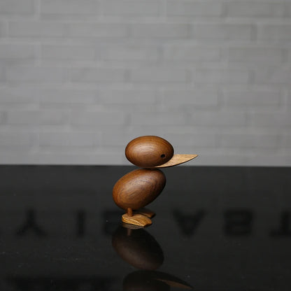 🦆 Familix's “Nordic Nest” Duck Mum & Baby Wooden Figurines 🦆