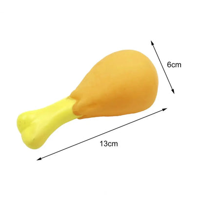 Familx Squeaky Chicken Dog Toys