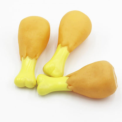 Familx Squeaky Chicken Dog Toys