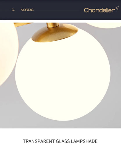 🌟 Familx’s Nordic Modern LED Pendant Gold Light 🌟