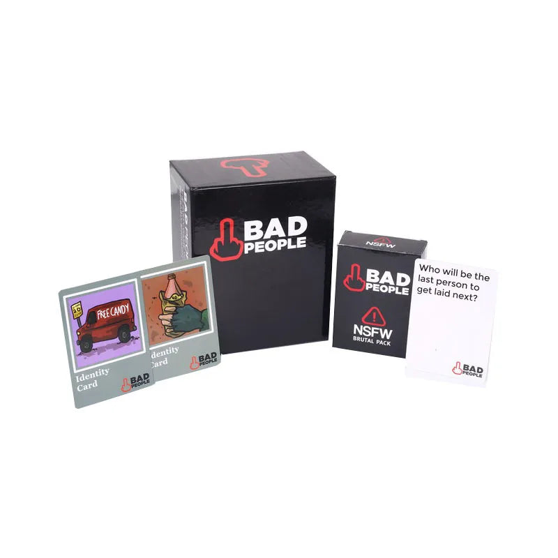 Bad People Party Game And The NSFW Expansion Pack