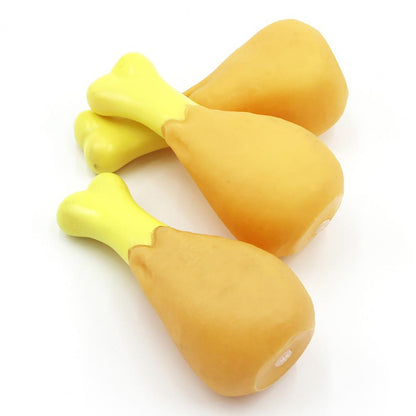 Familx Squeaky Chicken Dog Toys