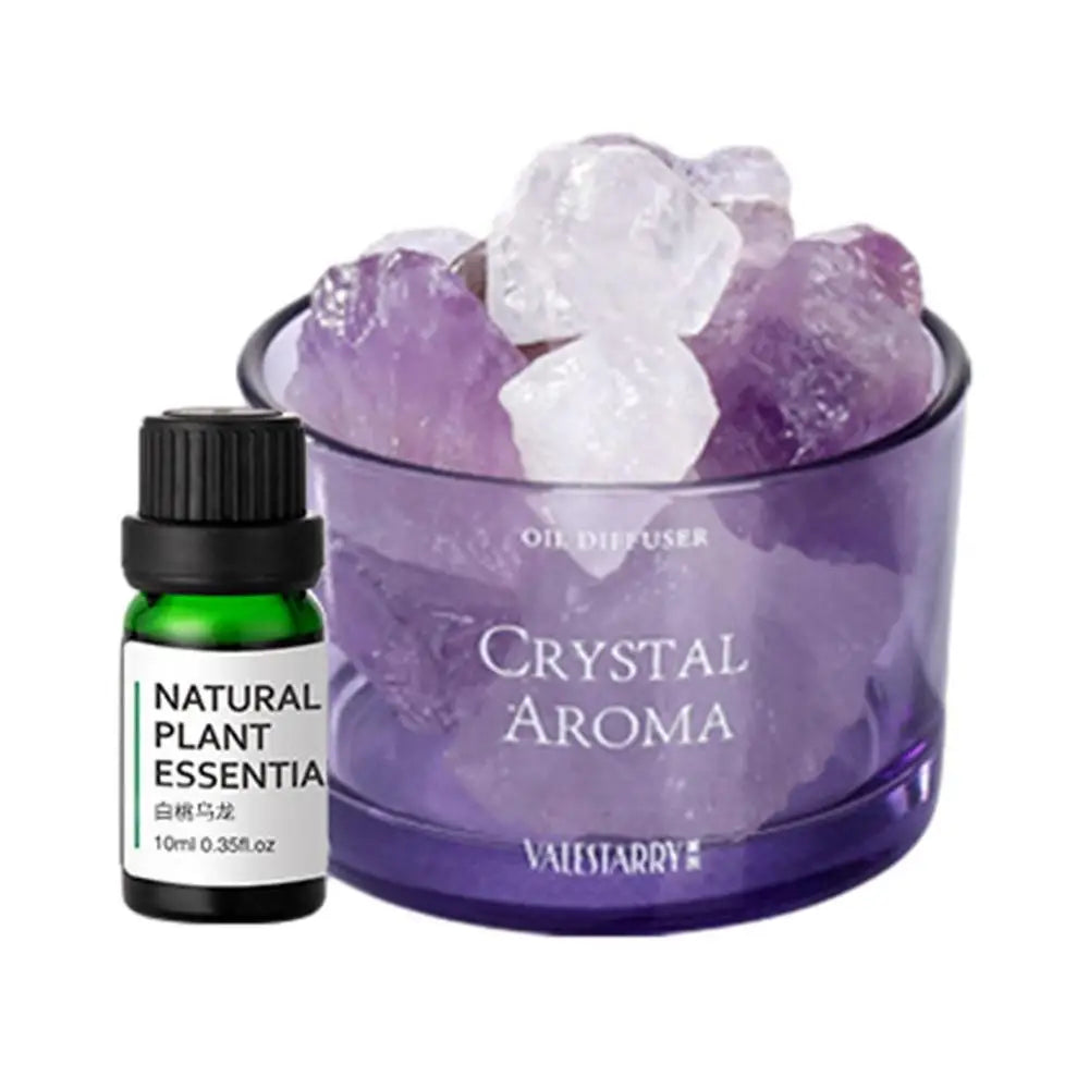 Natural Plant Essential Oil With Crystals