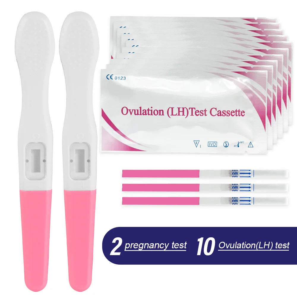 FertliSense™: Your Path to Parenthood, Simplified by Familx 🌸✨ LH Ovulation Predictor Kit + Pregnancy  Test