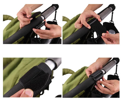 The Nordic All-Rounder: PU Leather Stroller Hook by Familx