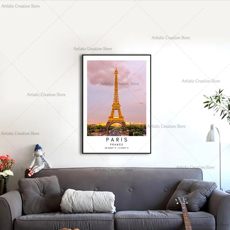 ✨ Familx City Travel Posters for Your Home 🏙️✨