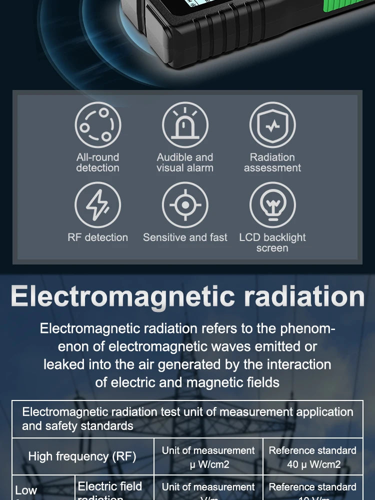 NordicGuard™ EMF Shield Electromagnetic Field Radiation Detector