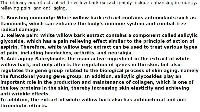 White Willow 50:1 Powder