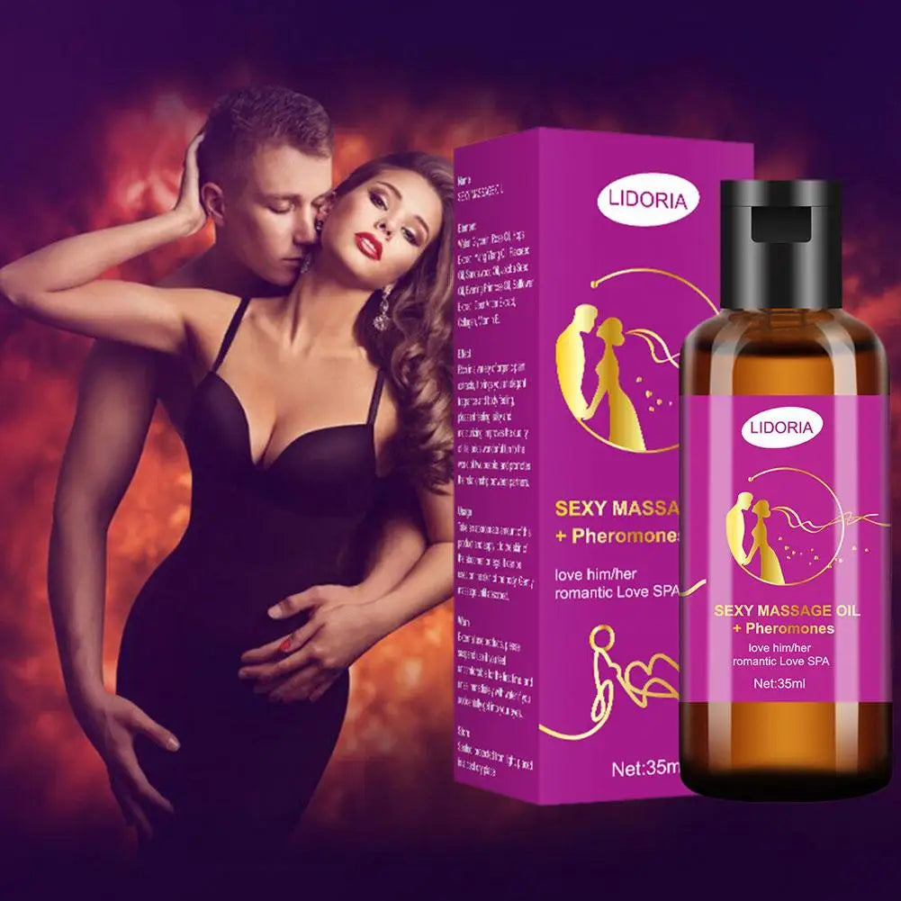 Enchanted Harmony Massage Oil 🌸 With Pheromones