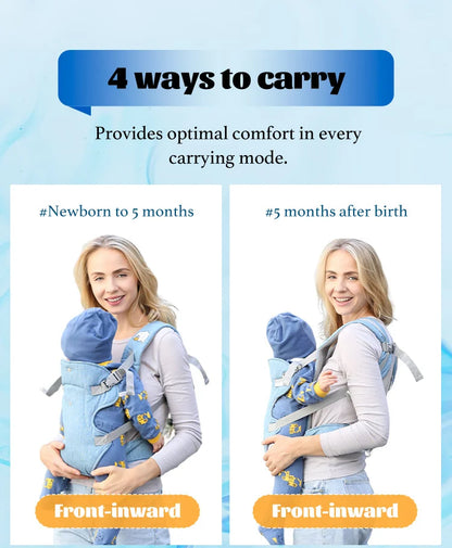 Familx ComfortNest™ – The Ultimate 4-in-1 Baby Carrier