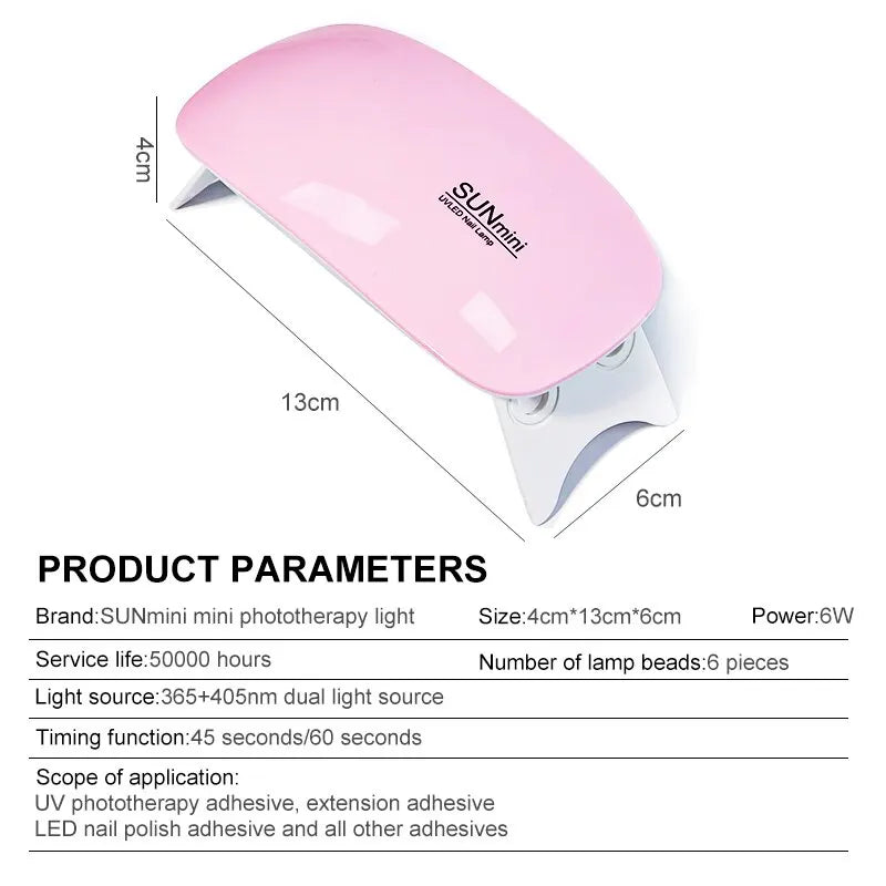 "Familx LYX6" Mini Nail Dryer 💅✨