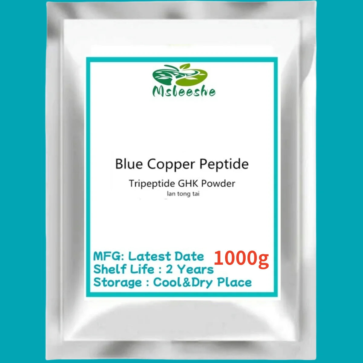 Blue Copper Peptide Powder Tripeptide Ghk-cu