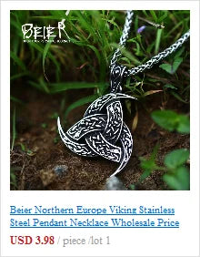 Viking Stainless steel thor's axe head necklace