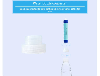 The PureFlow Adventure Filter Outdoor Water Filter Straw