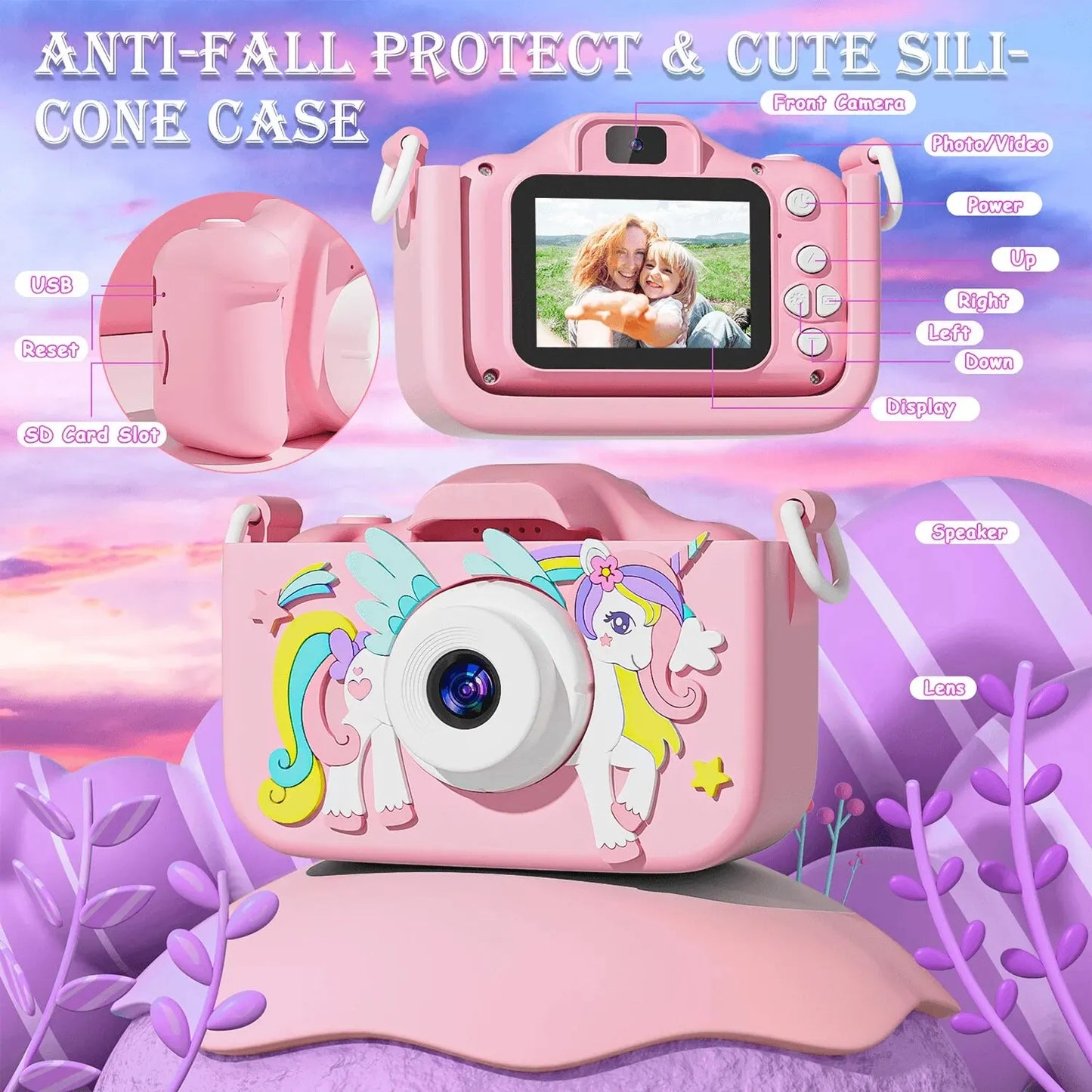 🌟  Familx Child's Rivgot 1080P HD Digital Camera 🎨✨