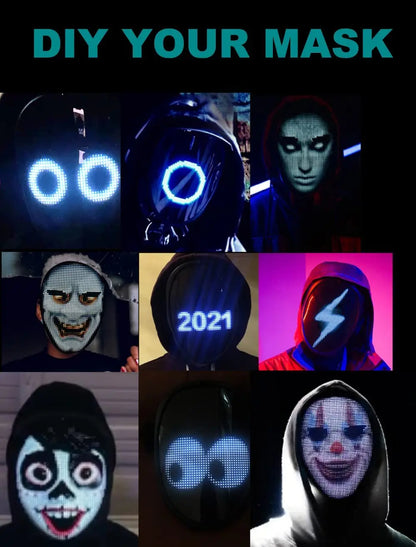 LUMINAIR: Face Transforming LED Mask 🎭✨