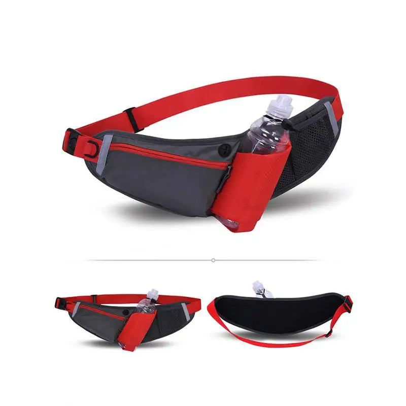 NorseFlow™ Hydration Belt 🌟 Water Bottle Hip Waist Pack