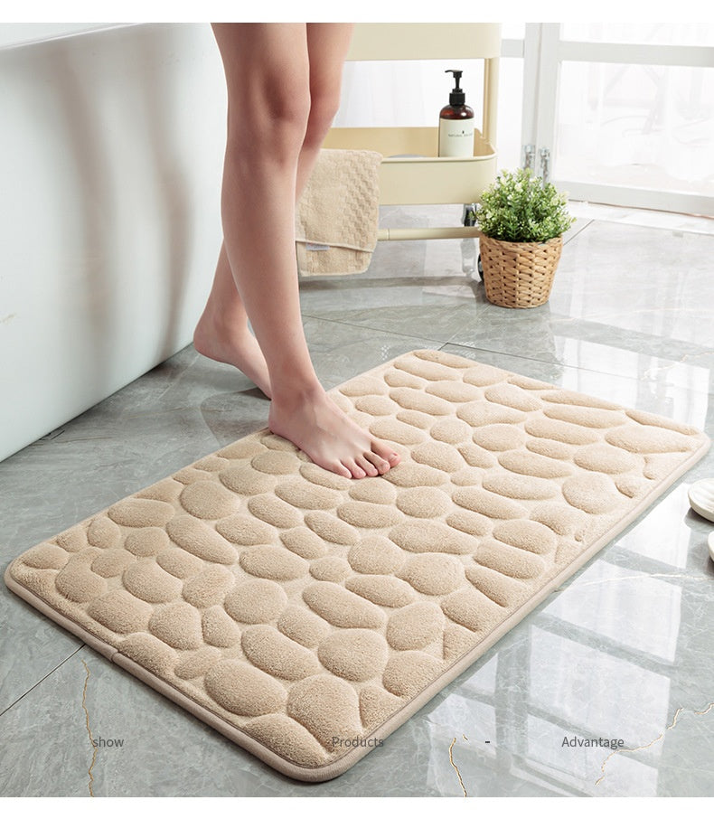 ✨ “Familx's Hilda™ Cobblestone Memory Foam Mat” ✨