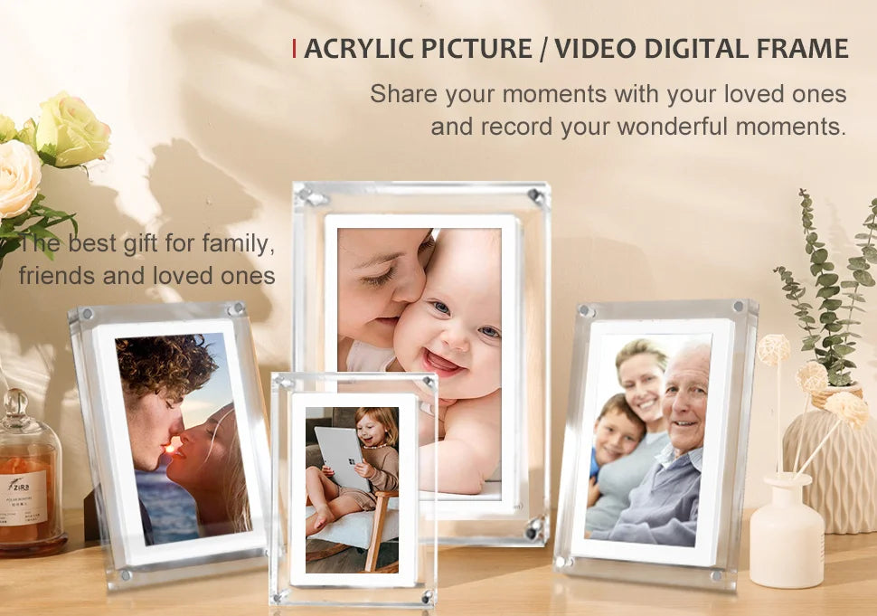 Famlix CrystalView Digital Photo Frame