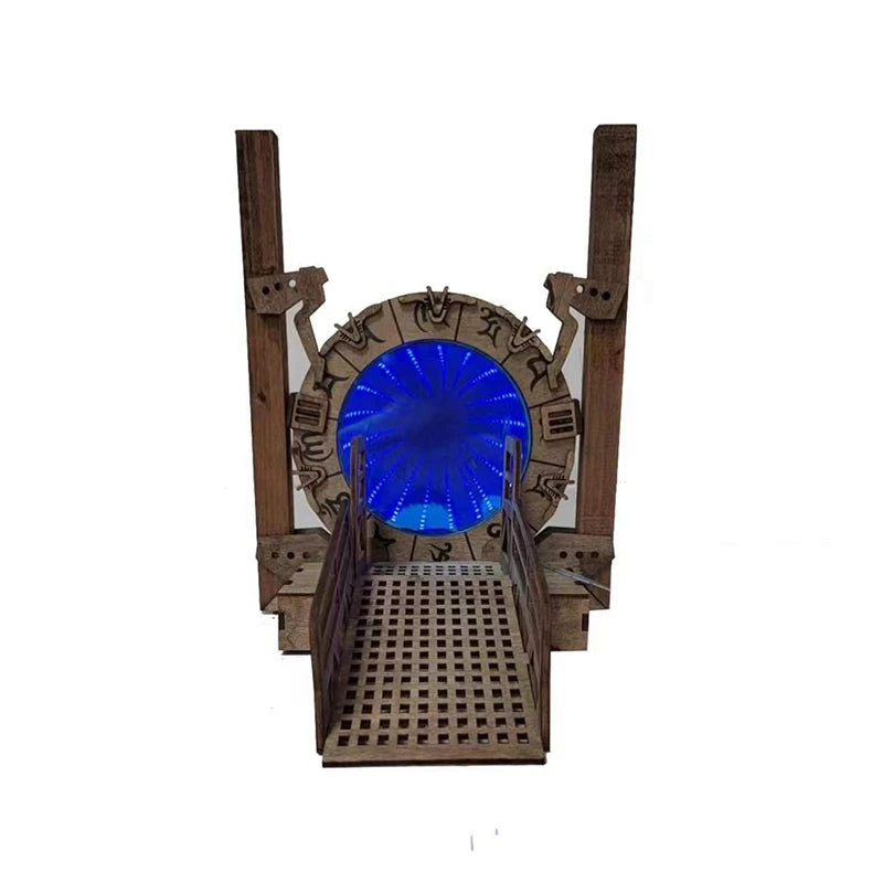 Stargate Bookends, LED Table Lamp