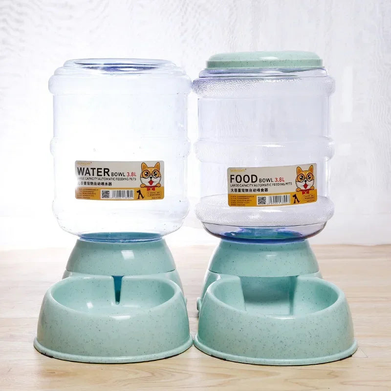 Familx's Nordic Harmony Pet Feeder & Hydration Station 🐾✨