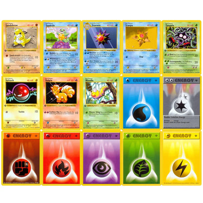 Pokemon First Edition Classic Base Set Trading Cards