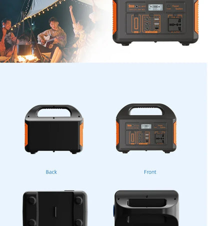 Familx FjordPower 500W Solar Power Generator 110V 220V