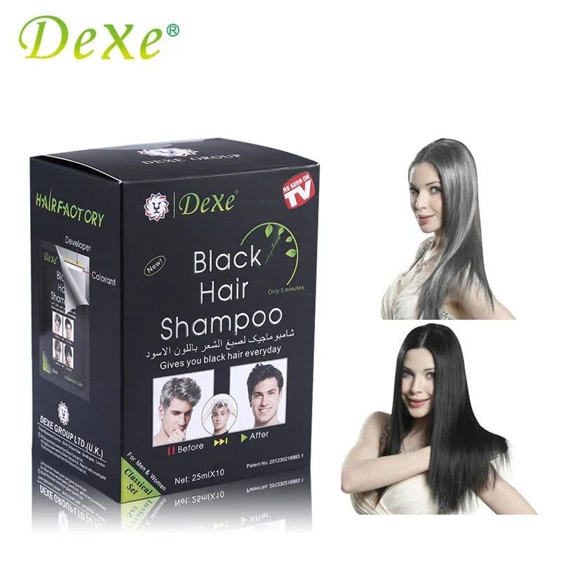 Familx Dexe Natural 5min Black Hair Elixir - Revitalize Your Hair with Scandinavian Magic! 🖤✨