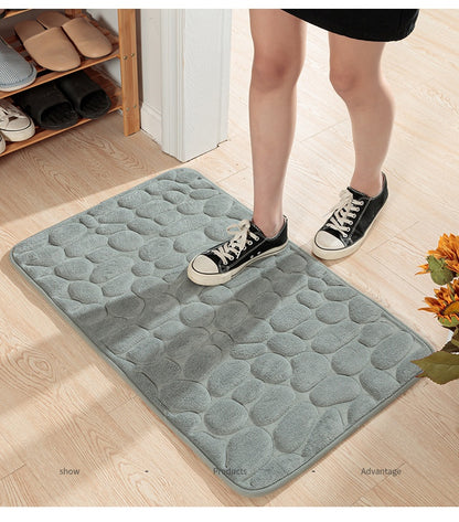 ✨ “Familx's Hilda™ Cobblestone Memory Foam Mat” ✨