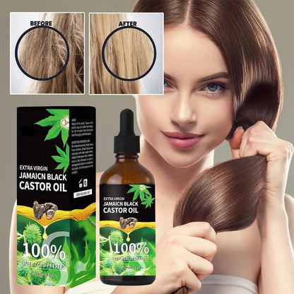 Organic Castor Oil 100% For Eyelashes, Eyebrows, Hair & Skin care