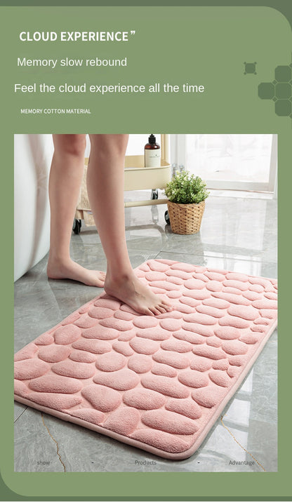 ✨ “Familx's Hilda™ Cobblestone Memory Foam Mat” ✨