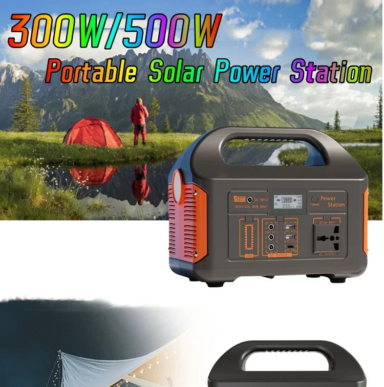 Familx FjordPower 500W Solar Power Generator 110V 220V