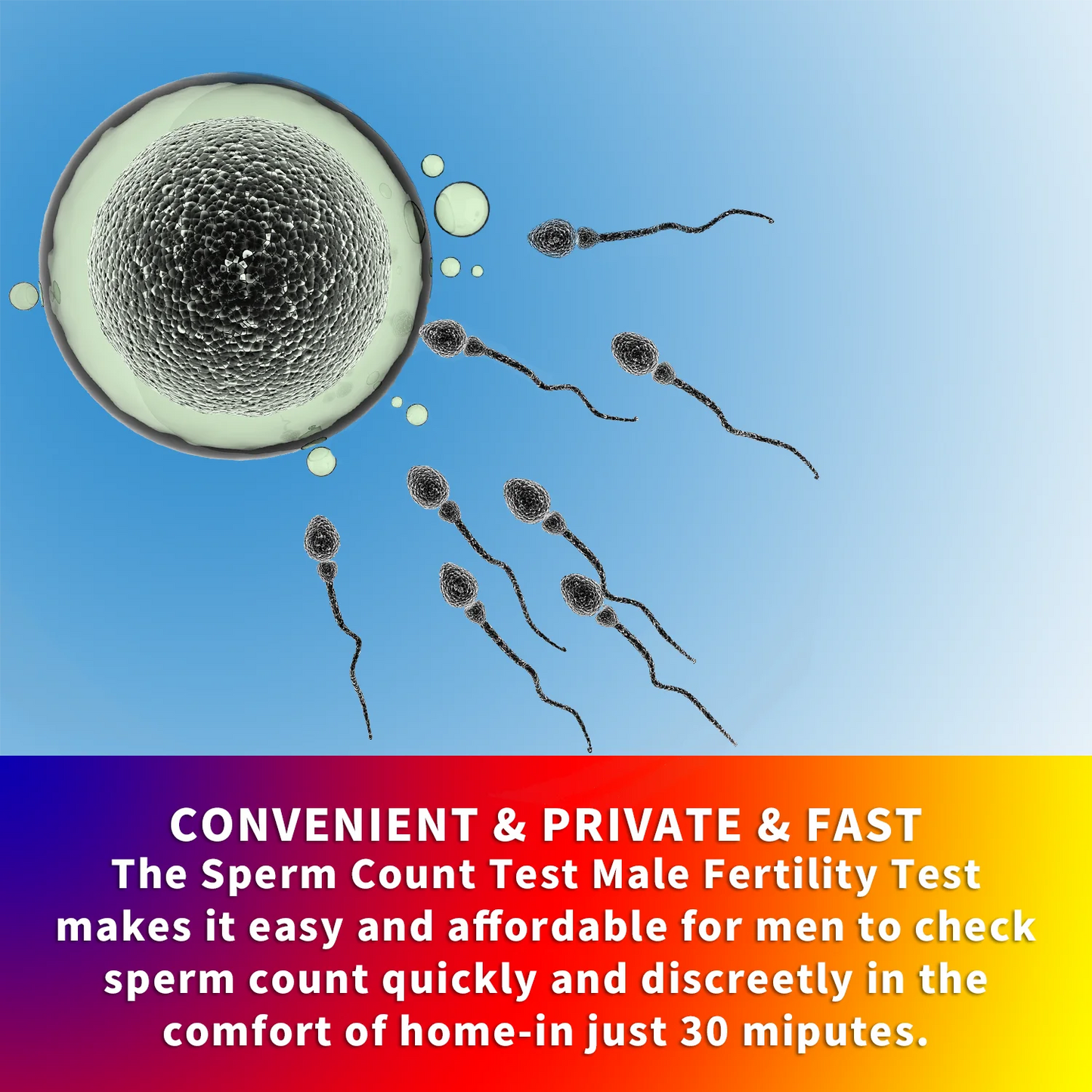 NordFertility™ Test Strips - High quality sperm test