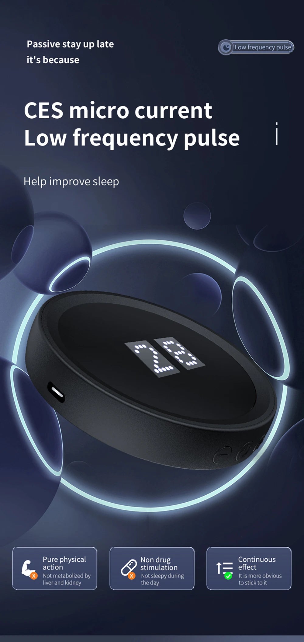 Insomnia Anxiety Depression Ces Therapy Device