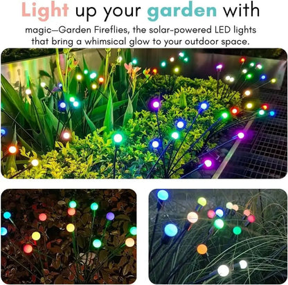 🌟 Familx's Enchanting Firefly Garden Lights 🌟