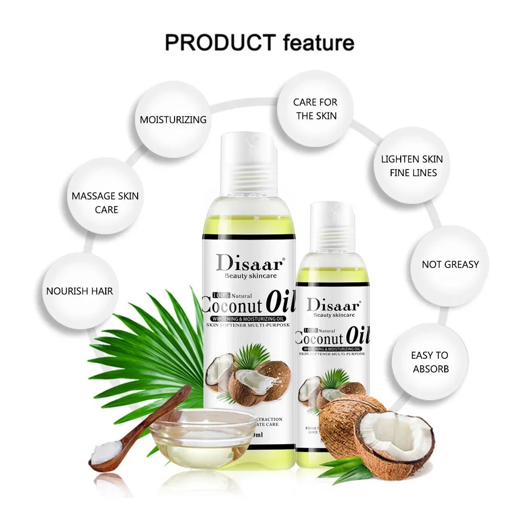 100% Natural Organic Coconut Oil