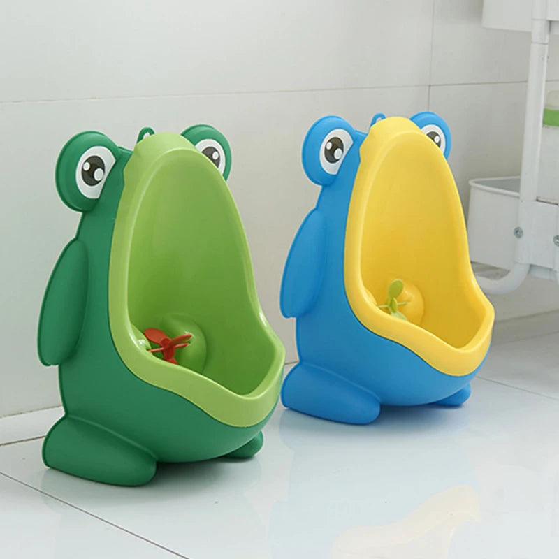 🚽 "Frogfun by Familx" – Frog-Shaped Baby Boy Urinal! 🐸✨