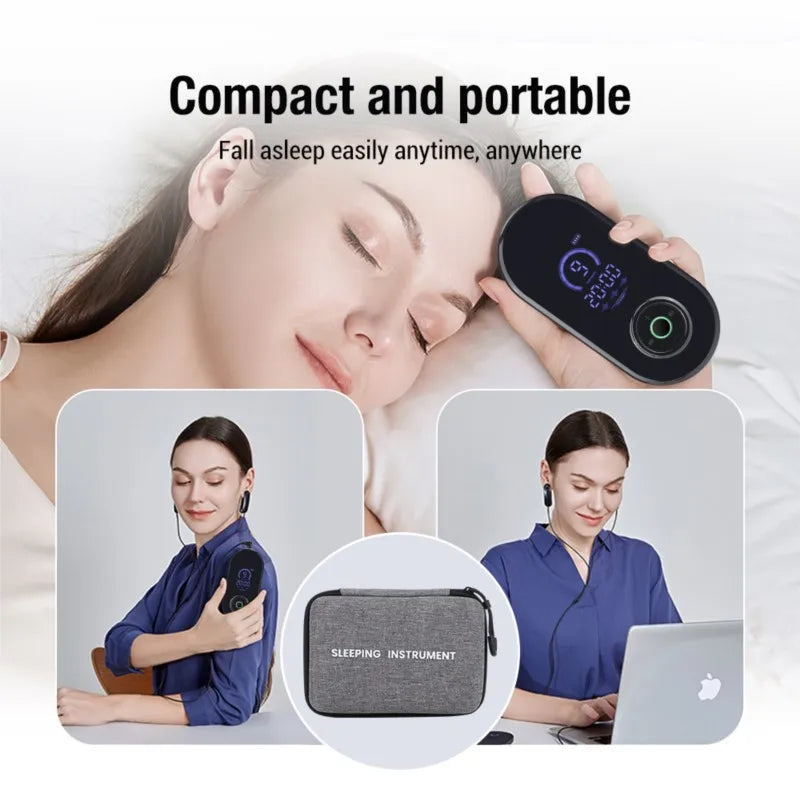 Sleep Aid Device CES Stimulation